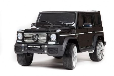 Детский электромобиль Мercedes-Benz AMG G65 черный глянец