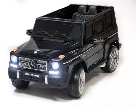 Детский электромобиль Мercedes-Benz AMG G65 черный глянец